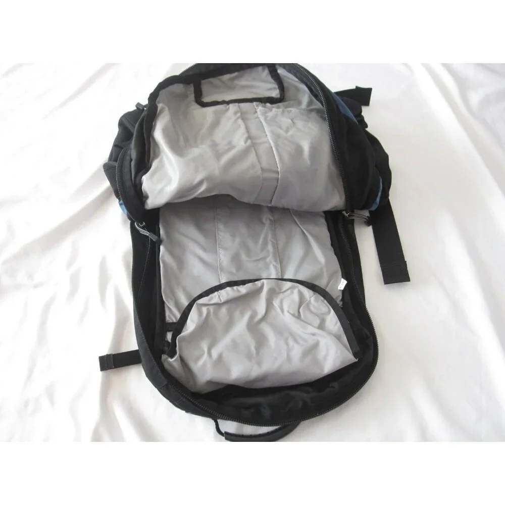 Osprey Echo Hiking Backpack Blue & Black Daypack Outdoor Rucksack